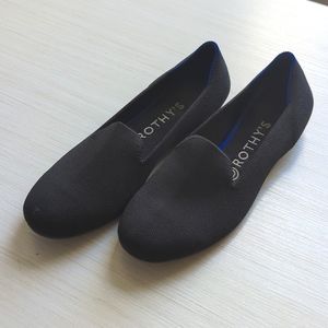 Rothy's women's black loafer size 8